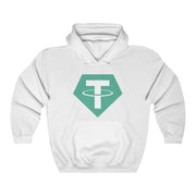 Tether (USDT) Unisex Heavy Blend™ Hooded Sweatshirt