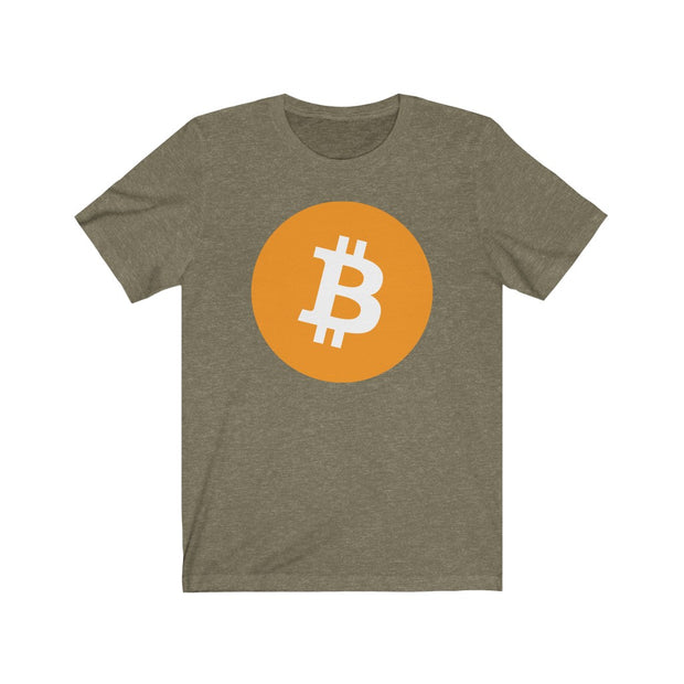 Bitcoin (BTC) Unisex Jersey Short Sleeve Tee