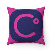 Celsius (CEL) Faux Suede Square Pillow