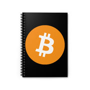 Bitcoin (BTC) Spiral Notebook - Ruled Line