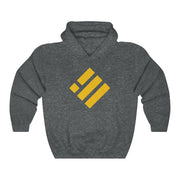 Binance USD (BUSD) Unisex Heavy Blend™ Hooded Sweatshirt