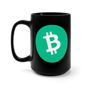 Bitcoin Cash (BCH) Black Mug 15oz