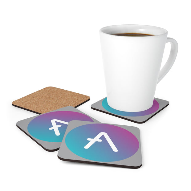 Aave (AAVE) Corkwood Coaster Set