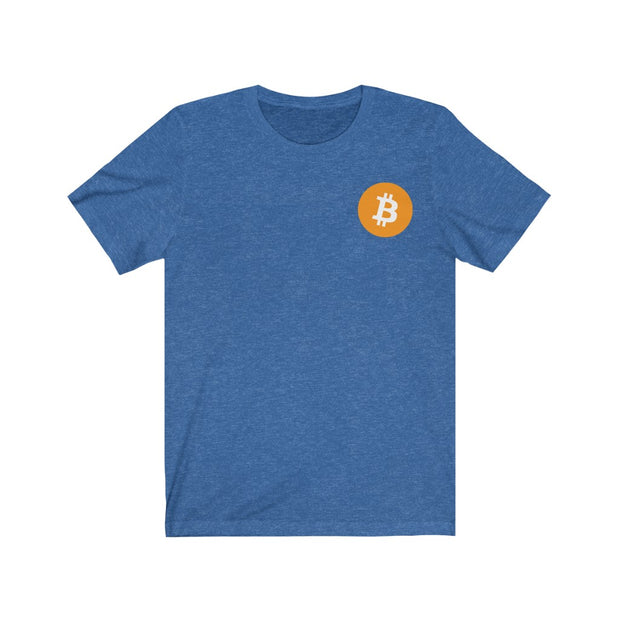 Bitcoin (BTC) Unisex Jersey Short Sleeve Tee