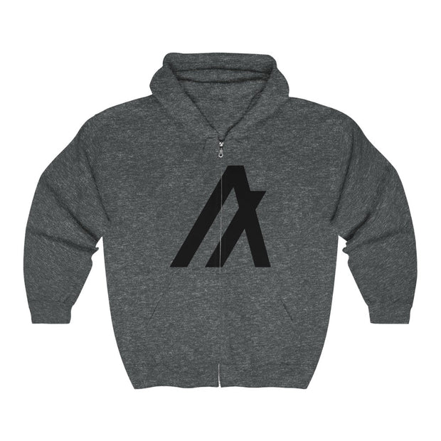 Algorand (ALGO) Unisex Heavy Blend™ Full Zip Hooded Sweatshirt