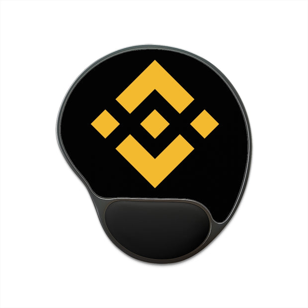 Binance Coin (BNB) Mouse Pad With Wrist Rest