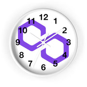 Polygon (MATIC) Wall Clock