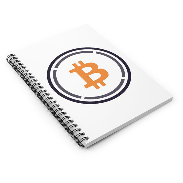 Wrapped Bitcoin (WBTC) Spiral Notebook - Ruled Line