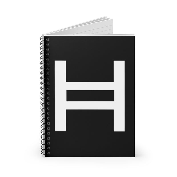 Hedera (HBAR) Spiral Notebook - Ruled Line