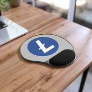 Litecoin (LTC) Mouse Pad With Wrist Rest