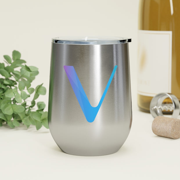 VeChain (VET) 12oz Insulated Wine Tumbler