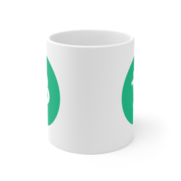Bitcoin Cash (BCH) Ceramic Mug 11oz