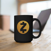 Zcash (ZEC) Black Mug 15oz