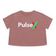 PulseX (PLSX) Women's Flowy Cropped Tee