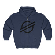 Stellar (XLM) Unisex Heavy Blend™ Full Zip Hooded Sweatshirt