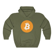 Bitcoin (BTC) Unisex Heavy Blend™ Hooded Sweatshirt