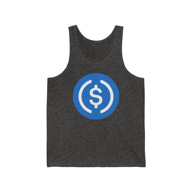 USD Coin (USDC) Unisex Jersey Tank