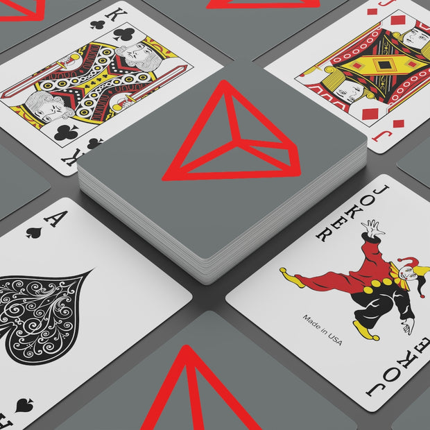 Tron (TRX) Custom Poker Cards