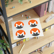 Monero (XMR) Sticker Sheets