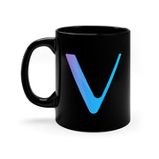 VeChain (VET) 11oz Black Mug