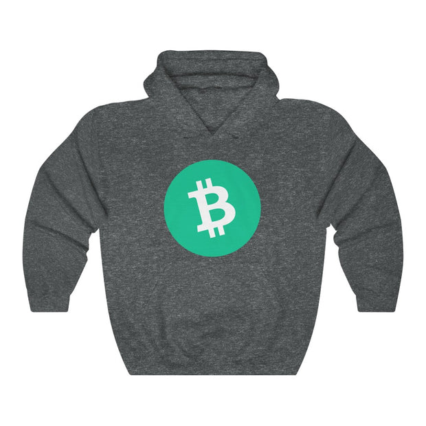 Bitcoin Cash (BCH) Unisex Heavy Blend™ Hooded Sweatshirt