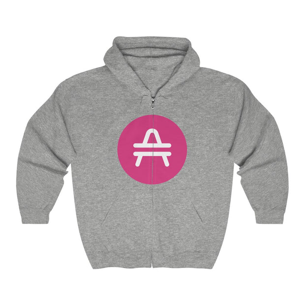 Amp (AMP) Unisex Heavy Blend™ Full Zip Hooded Sweatshirt
