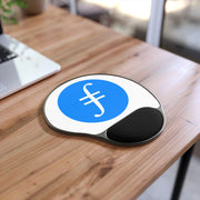 Filecoin (FIL) Mouse Pad With Wrist Rest