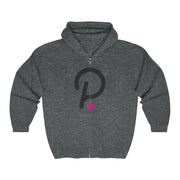 Polkadot (DOT) Unisex Heavy Blend™ Full Zip Hooded Sweatshirt