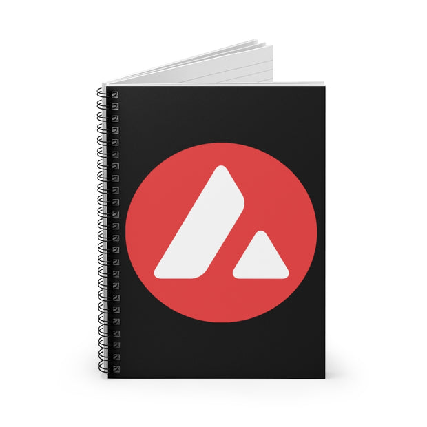 Avalanche (AVAX) Spiral Notebook - Ruled Line