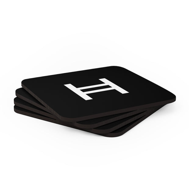 Hedera (HBAR) Corkwood Coaster Set