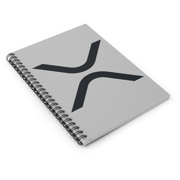 Ripple (XRP) Spiral Notebook - Ruled Line