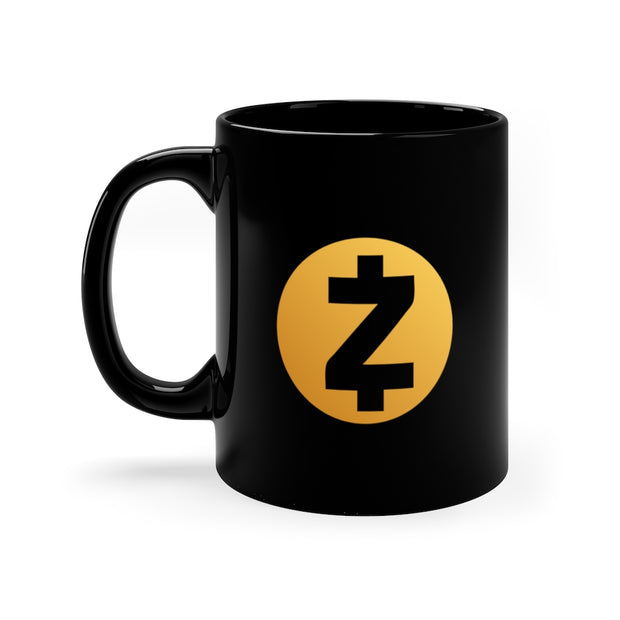Zcash (ZEC) 11oz Black Mug