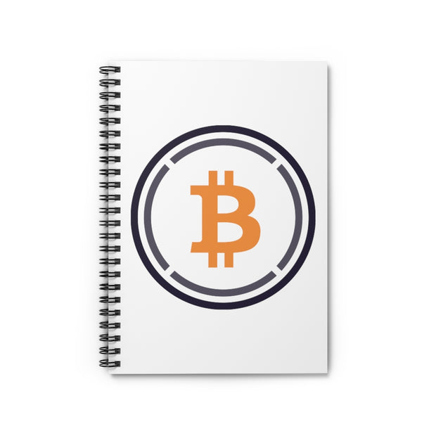 Wrapped Bitcoin (WBTC) Spiral Notebook - Ruled Line