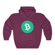 Bitcoin Cash (BCH) Unisex Heavy Blend™ Hooded Sweatshirt