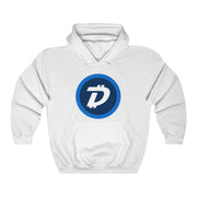 DigiByte (DGB) Unisex Heavy Blend™ Hooded Sweatshirt