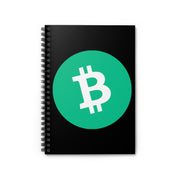 Bitcoin Cash (BCH) Spiral Notebook - Ruled Line