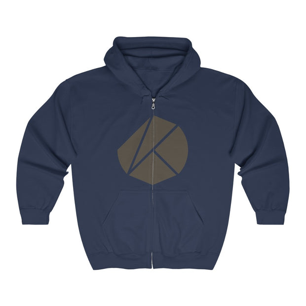 Klaytn (KLAY) Unisex Heavy Blend™ Full Zip Hooded Sweatshirt