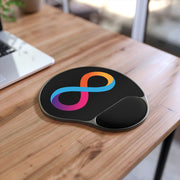 Internet Computer (ICP) Mouse Pad With Wrist Rest