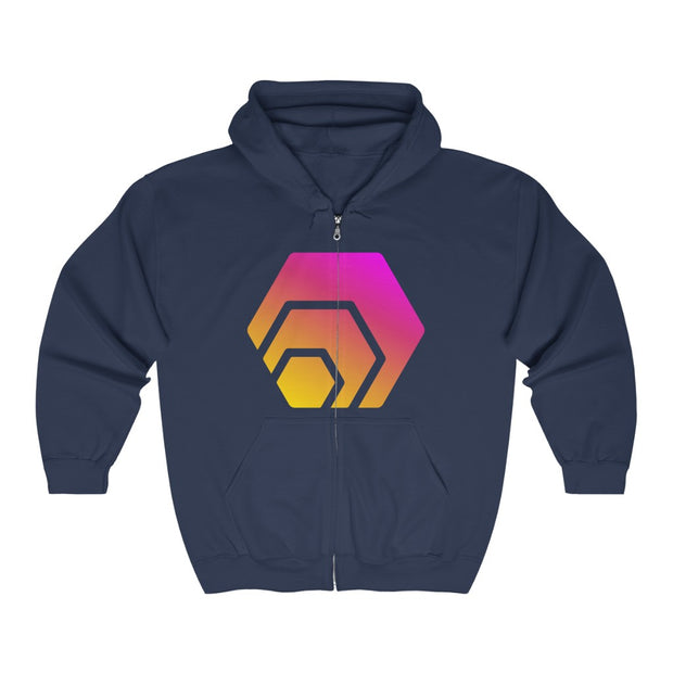 HEX (HEX) Unisex Heavy Blend™ Full Zip Hooded Sweatshirt