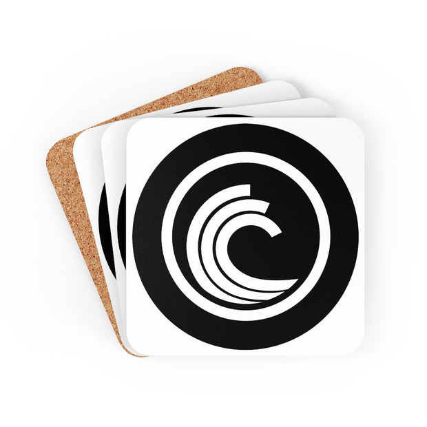 BitTorrent (BTT) Corkwood Coaster Set
