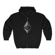 Ethereum (ETH) Unisex Heavy Blend™ Full Zip Hooded Sweatshirt
