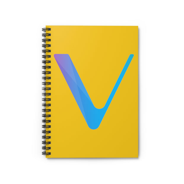VeChain (VET) Spiral Notebook - Ruled Line