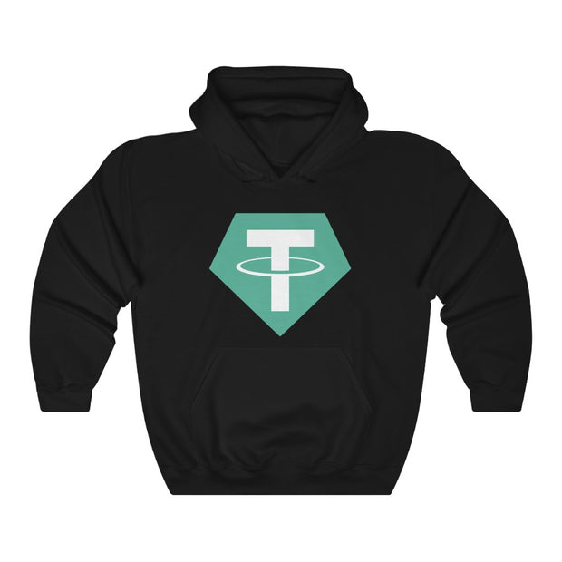 Tether (USDT) Unisex Heavy Blend™ Hooded Sweatshirt