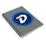 DigiByte (DGB) Spiral Notebook - Ruled Line