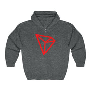 Tron (TRX) Unisex Heavy Blend™ Full Zip Hooded Sweatshirt