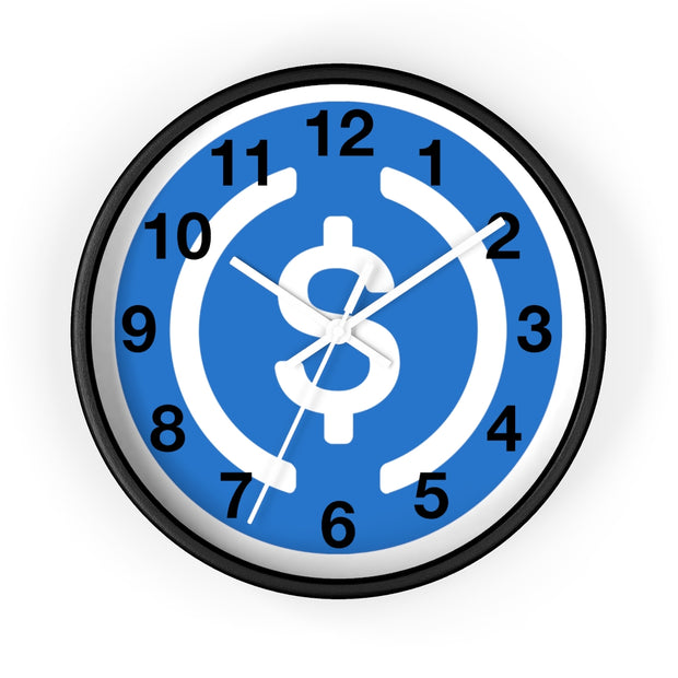 USD Coin (USDC) Wall Clock