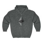 Ethereum (ETH) Unisex Heavy Blend™ Full Zip Hooded Sweatshirt