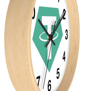 Tether (USDT) Wall Clock