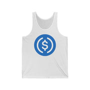USD Coin (USDC) Unisex Jersey Tank