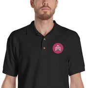 Amp (AMP) Embroidered Men's Polo Shirt